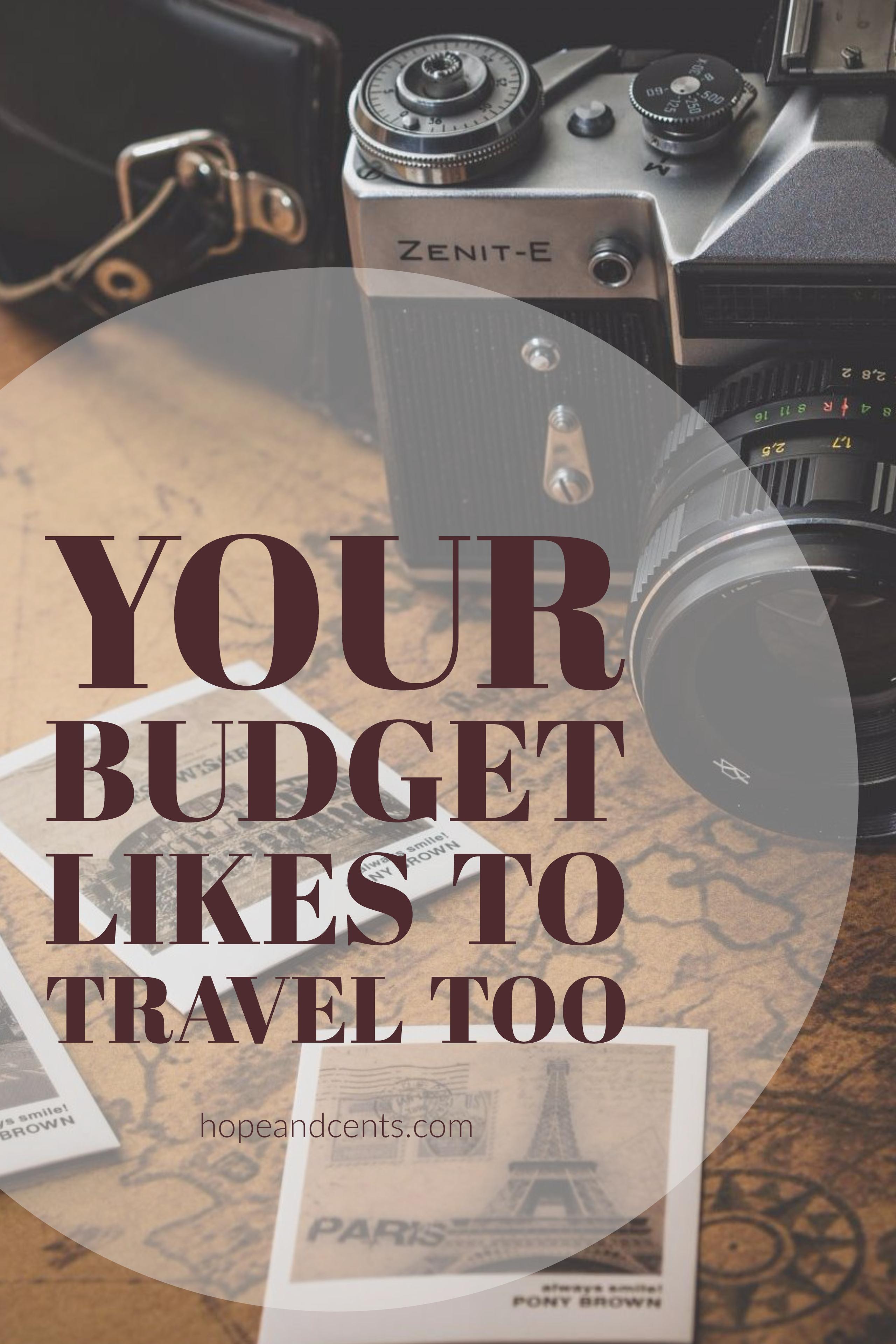 Your Budget Likes to Travel Too